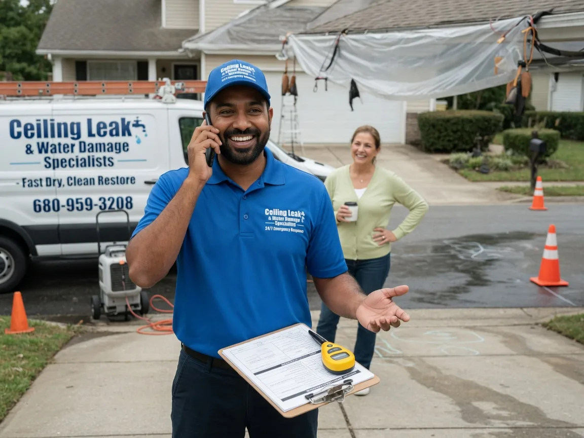 Ceiling Leak Cleanup West Nottingham, NH FAQs